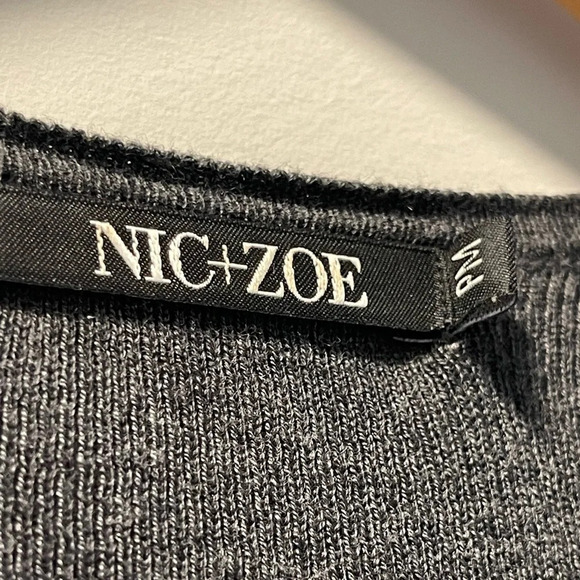 Nic+Zoe | Cotton Lyocell Buttoned Cardigan - Picture 3 of 4